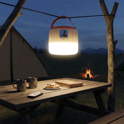 1500 Lumen Camping Lantern with Solar Charging
