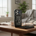 Magnetic Phone Case with Kickstand & Camera Cover