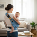 Adjustable Baby Sling Carrier - Hands-Free Baby Wrap