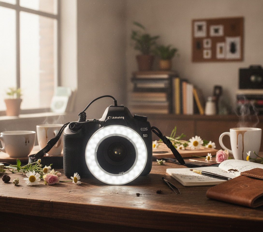 48 LED Ring Light for Camera Photography