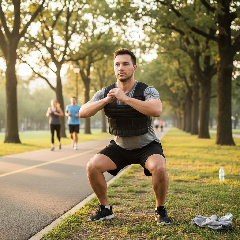 Adjustable Weighted Vest for Training