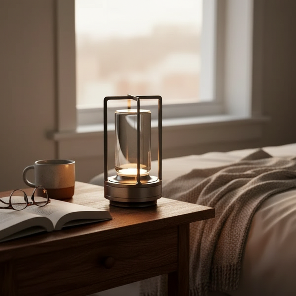 Crystal Lantern with USB Charging & Touch Control