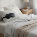 Heated Eye Mask with Vibration & USB Charging