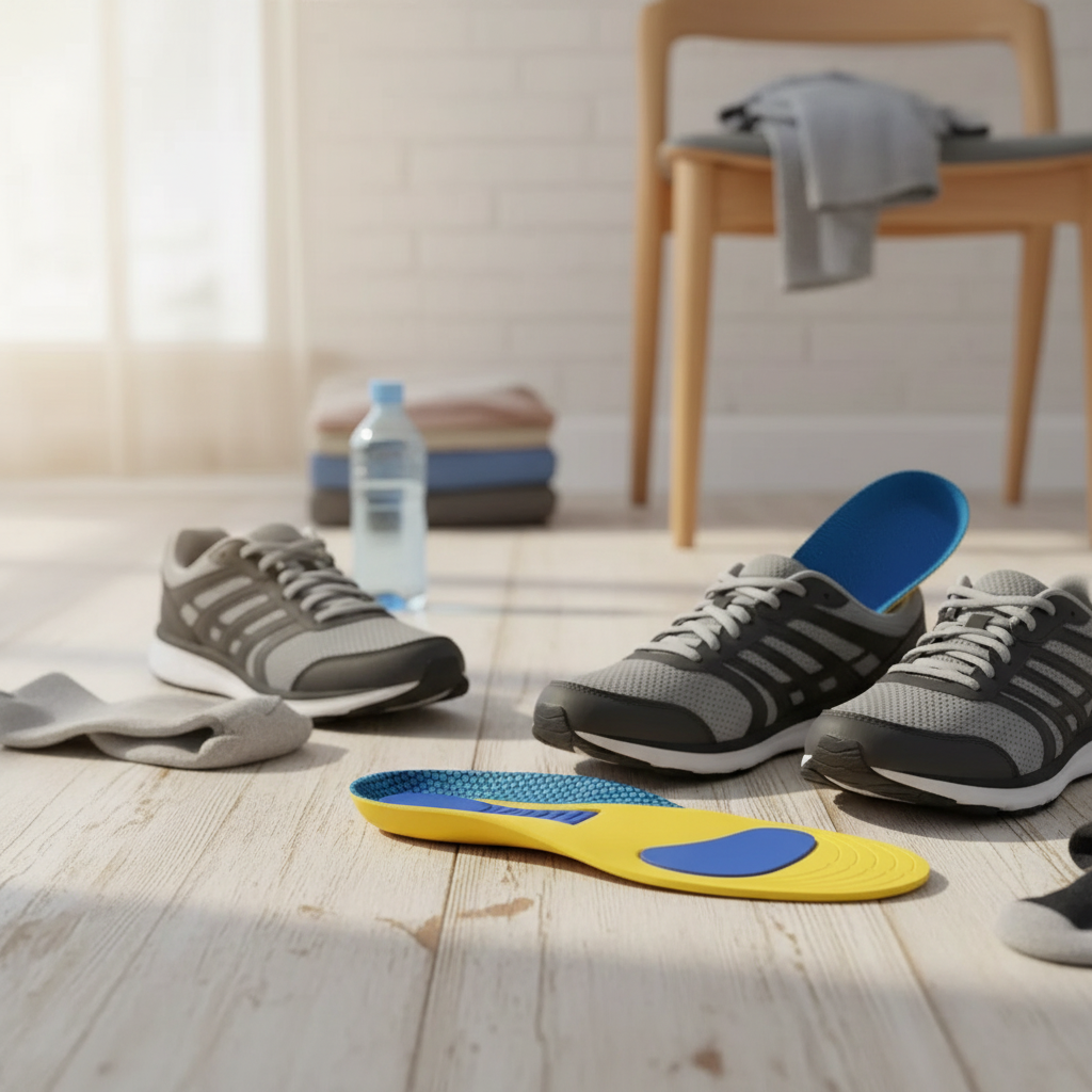 Orthopedic Insoles for Arch & Heel Support