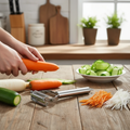 Stainless Steel Vegetable Peeler & Julienne Cutter