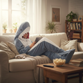 Shark Fleece Hooded Blanket - Cozy Wearable Blanket