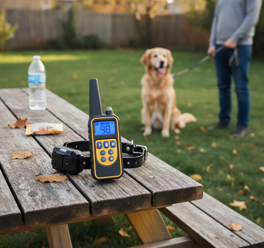 2600ft Waterproof Dog Training Collar with Remote