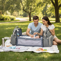 Portable Baby Changing Bag & Travel Cot - Diaper Backpack