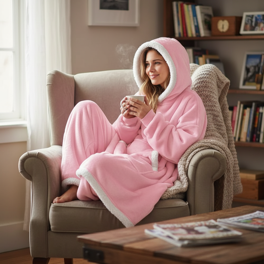 Wearable Blanket Hoodie | Cozy Oversized Hoodie Blanket