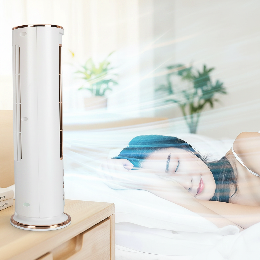 Bladeless Desktop Air Fan with Remote Control
