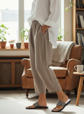 Women's Linen Leisure Pants