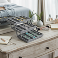 3-Tier Drawer Organizer with Multiple Compartments