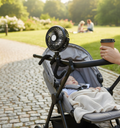 Portable Stroller Fan with Flexible Clip