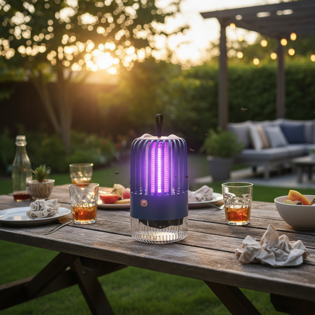 USB Mosquito Repellent Lamp - Silent LED Insect Control