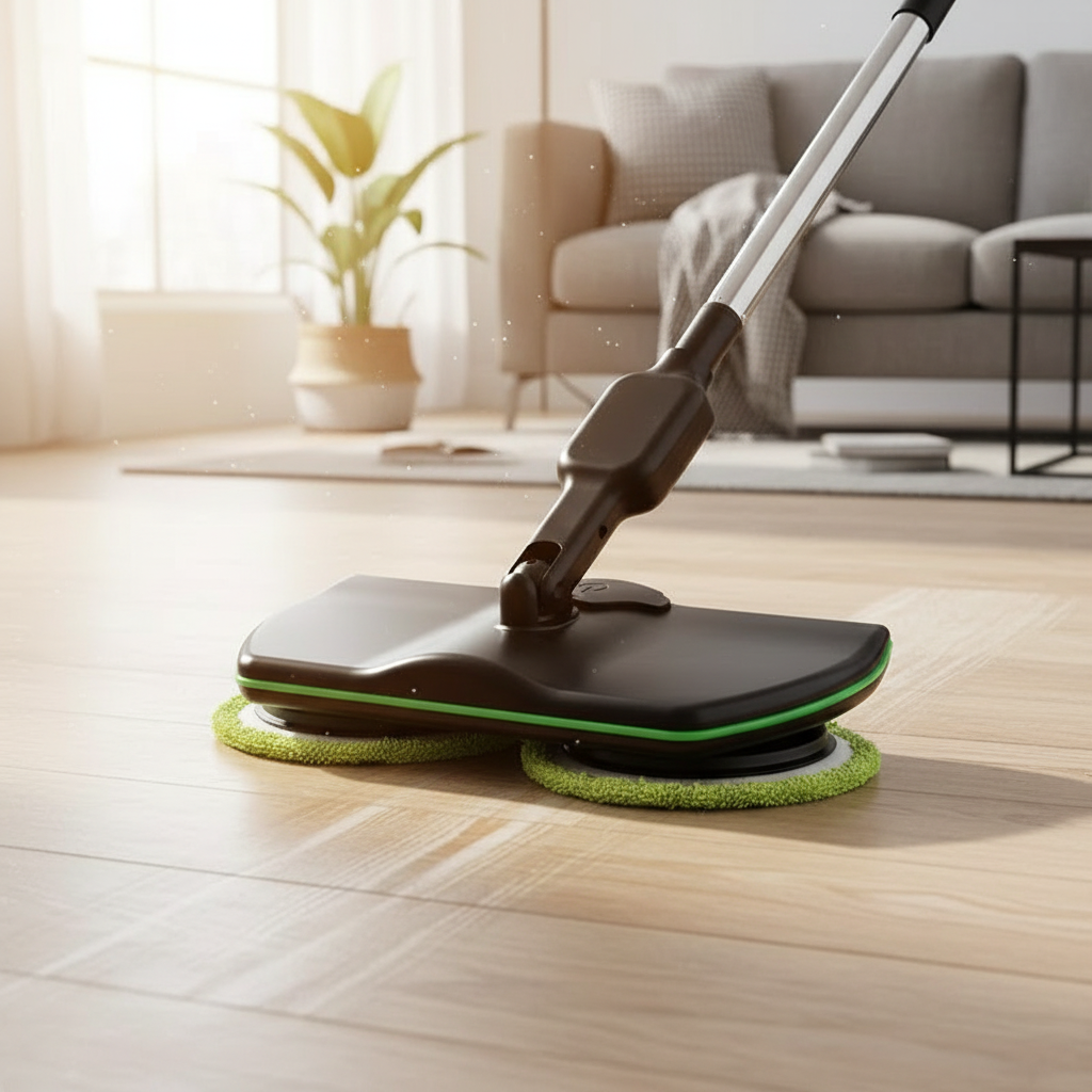 Cordless Electric Spin Mop - Wireless Floor Cleaner