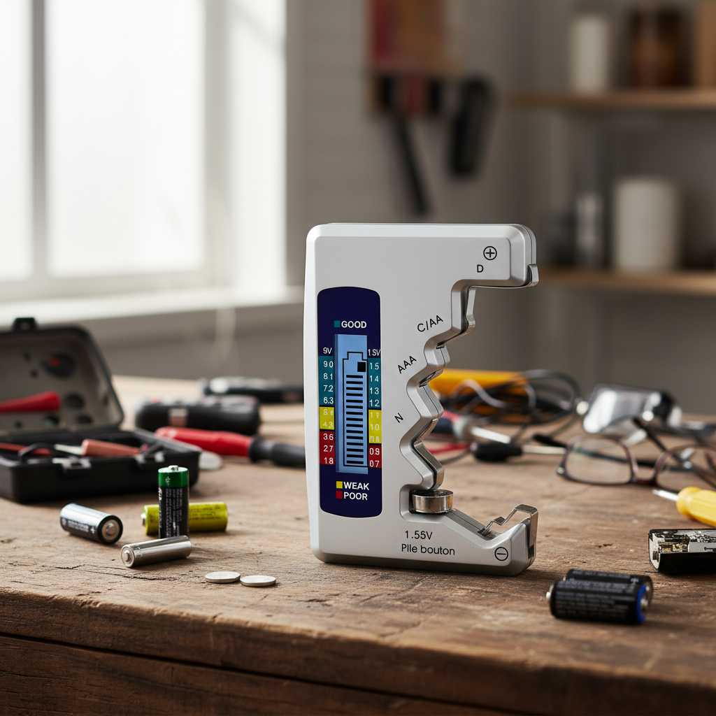 Digital Battery Tester with LCD Display