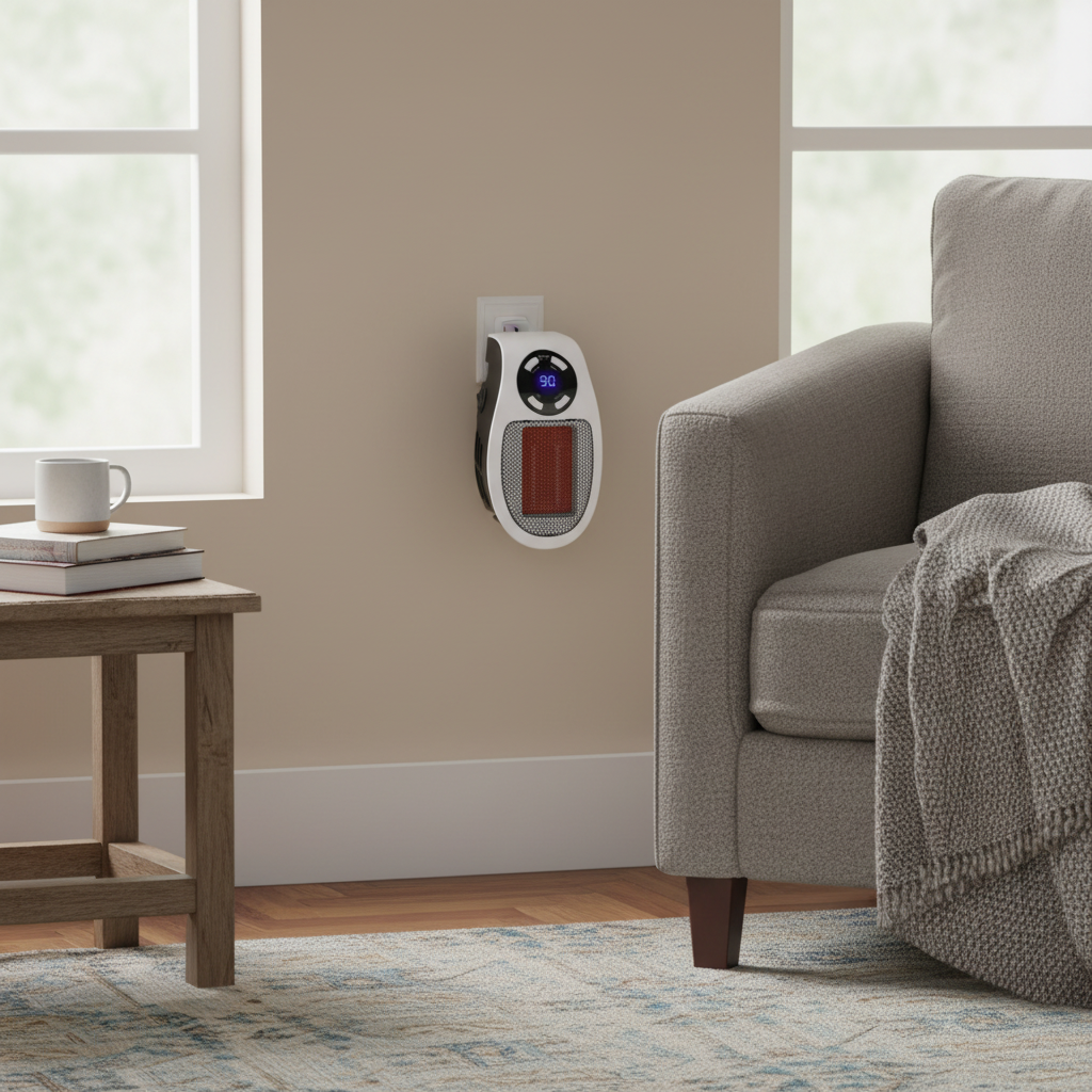Portable Space Heater - Compact Electric Room Warmer