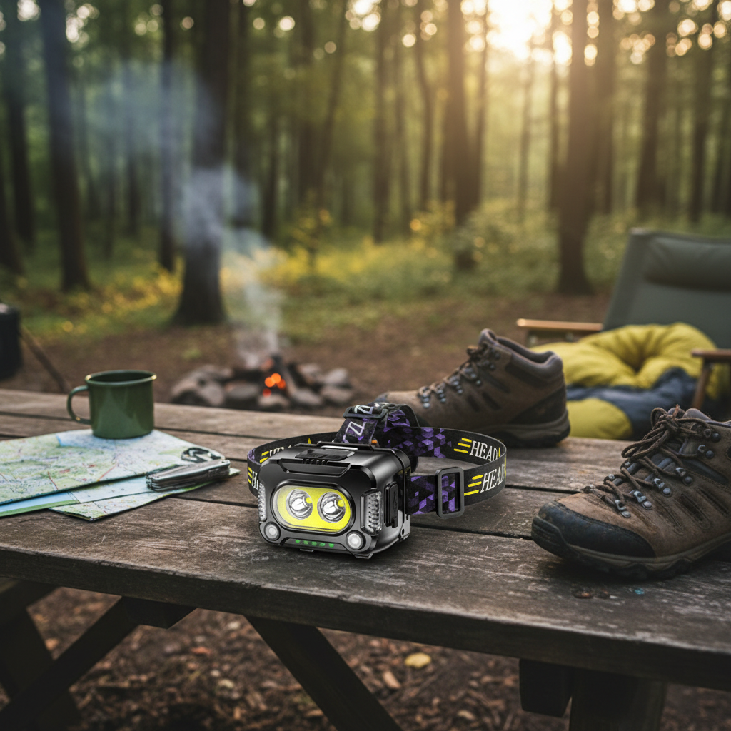 USB Rechargeable Headlamp - 1000 Lumens
