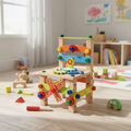 Wooden Montessori Toy for Preschool Learning