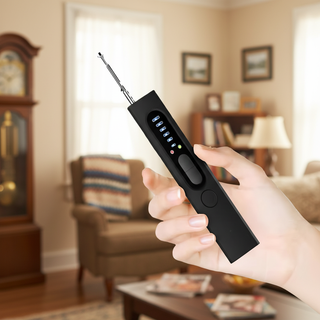Hidden Camera Detector with RF & GPS Tracking
