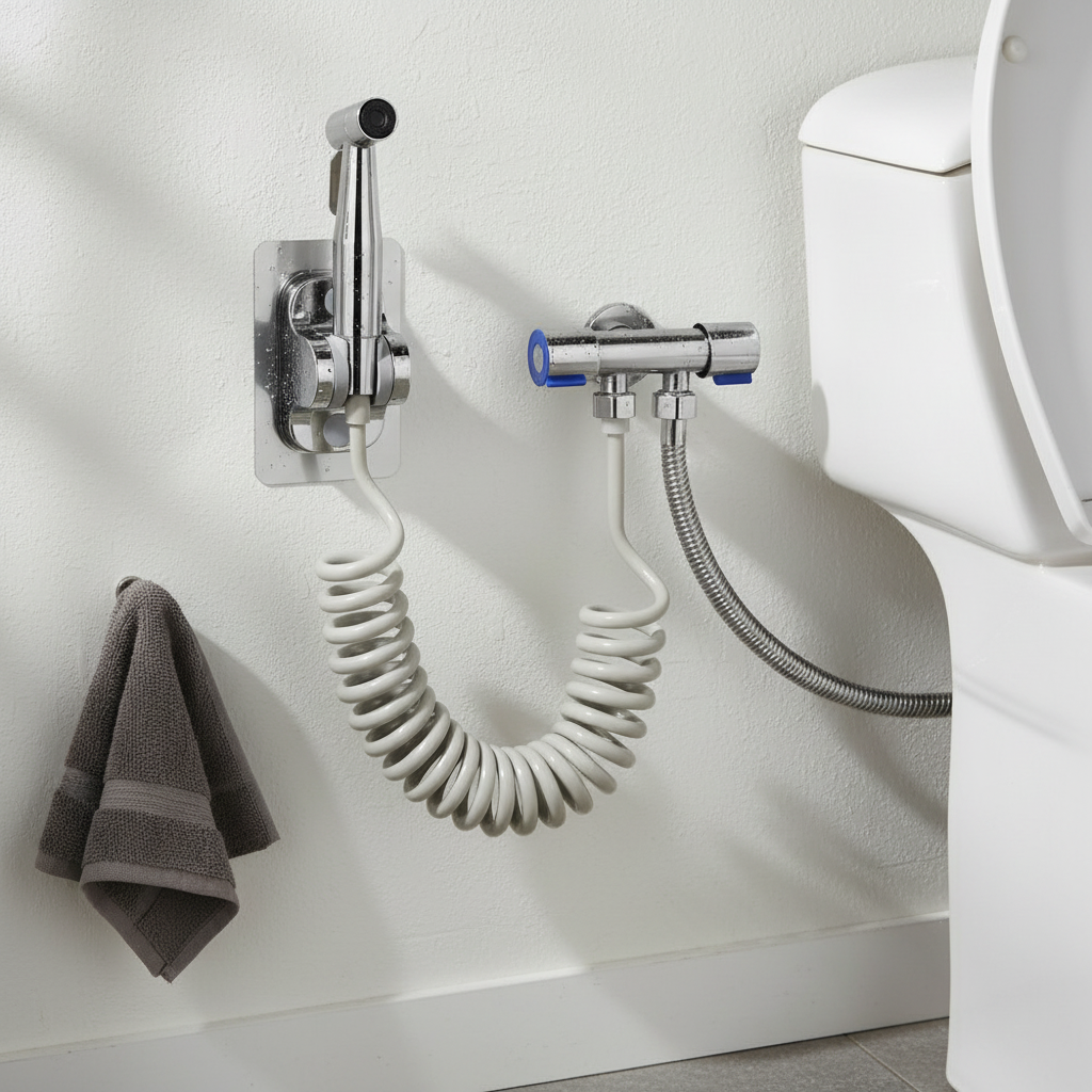 Handheld Bidet Spray Attachment for Toilets