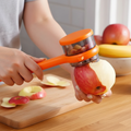 Vegetable Peeler with Built-In Storage & Non-Slip Grip