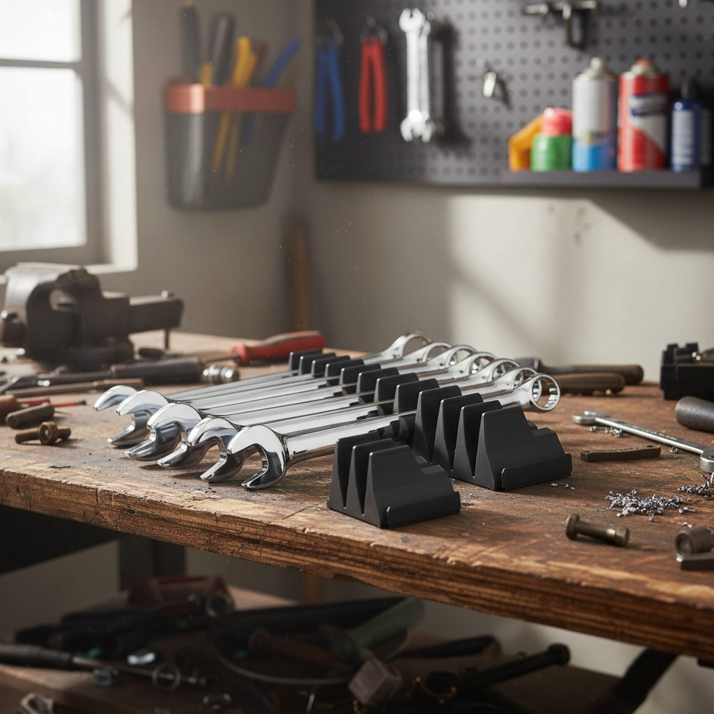 Wrench Holder Organizer - Holds 40 Tools