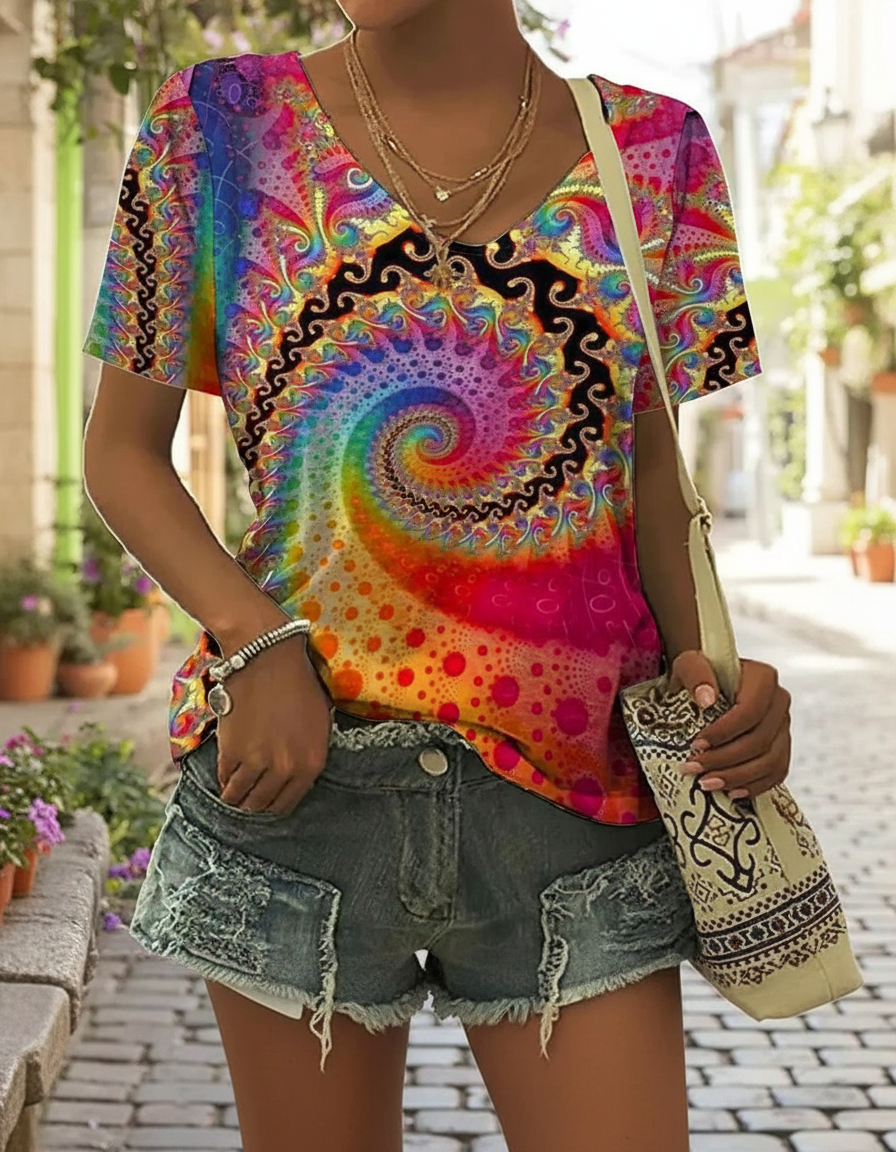 Women's Colorful Cotton Shirt | Casual & Versatile