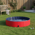Foldable Dog Pool - Portable Pet Water Tub