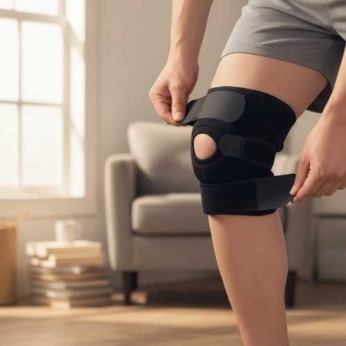 Adjustable Knee Support Brace for Pain Relief
