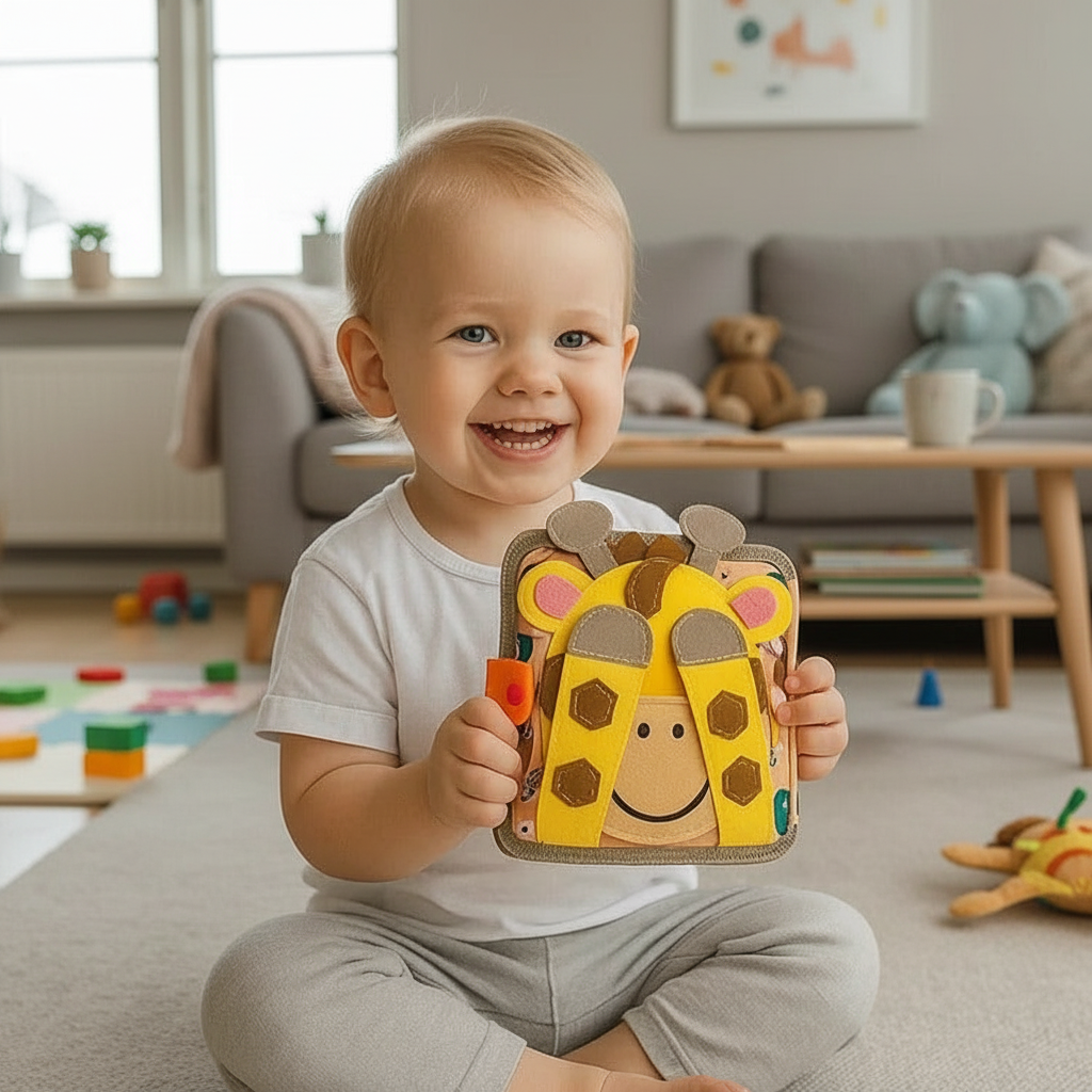 Sensory Activity Story Book for Toddlers