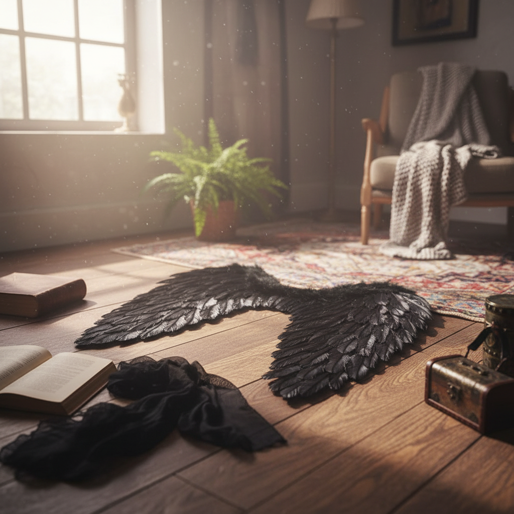 Realistic Angel Wings Costume for Halloween & Cosplay