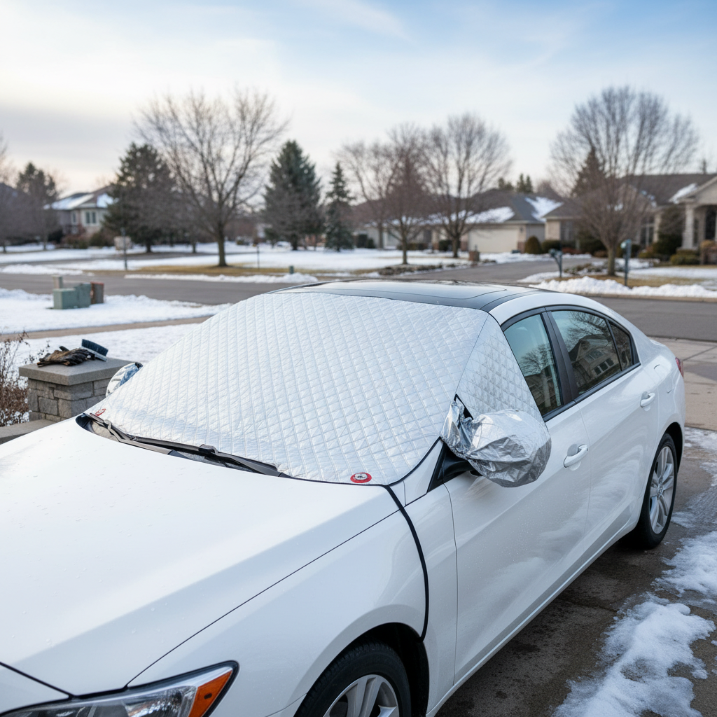 Magnetic Anti-Frost Car Cover