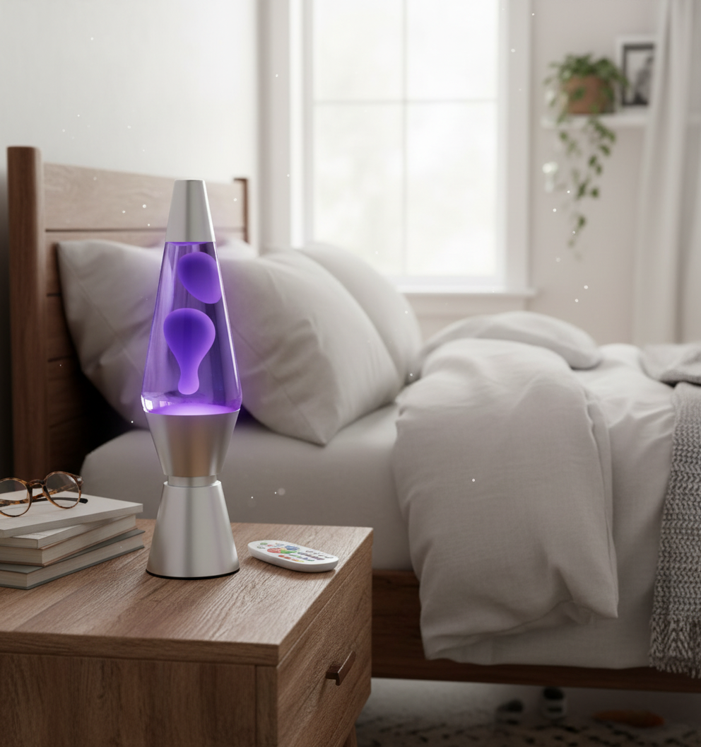 LED Lava Lamp with Remote Control
