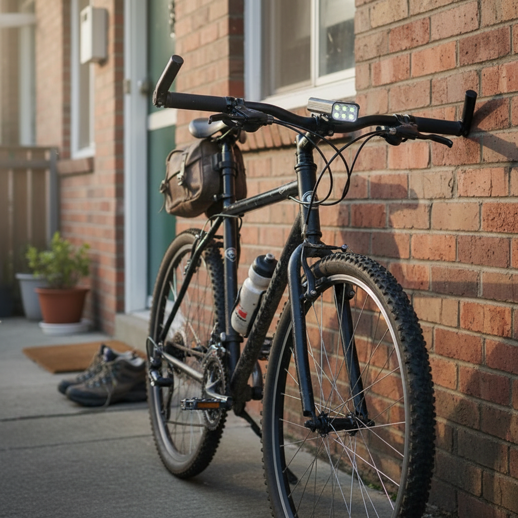 5000 Lumen USB-C Bike Light with 12 LEDs