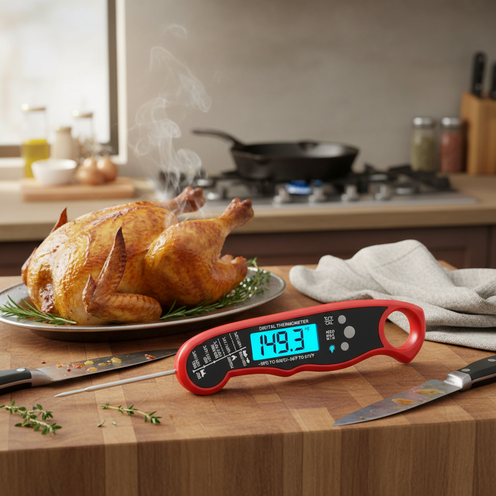 Instant Read Meat Thermometer | AtlasBay