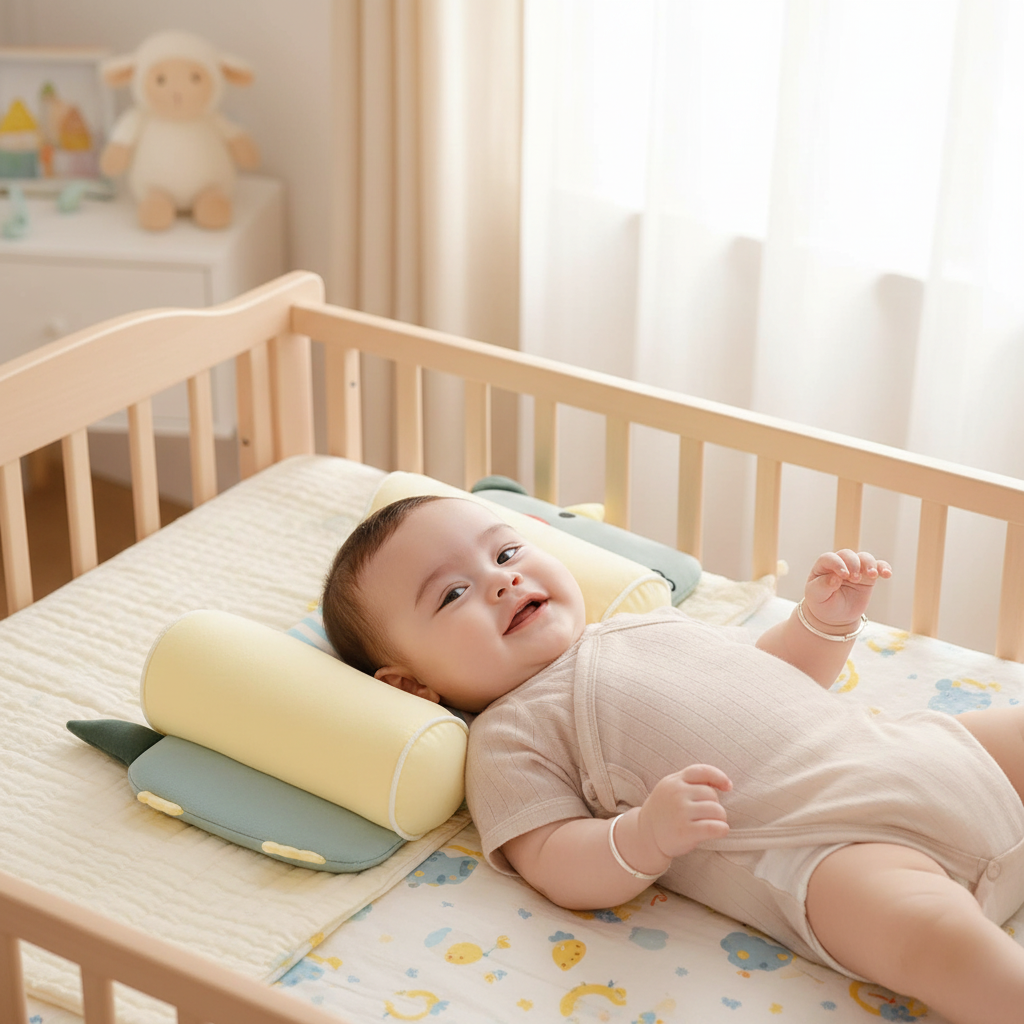 Adjustable Newborn Baby Head Pillow