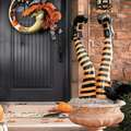 Witch Leg Stakes - Set of 2 Halloween Yard Decorations