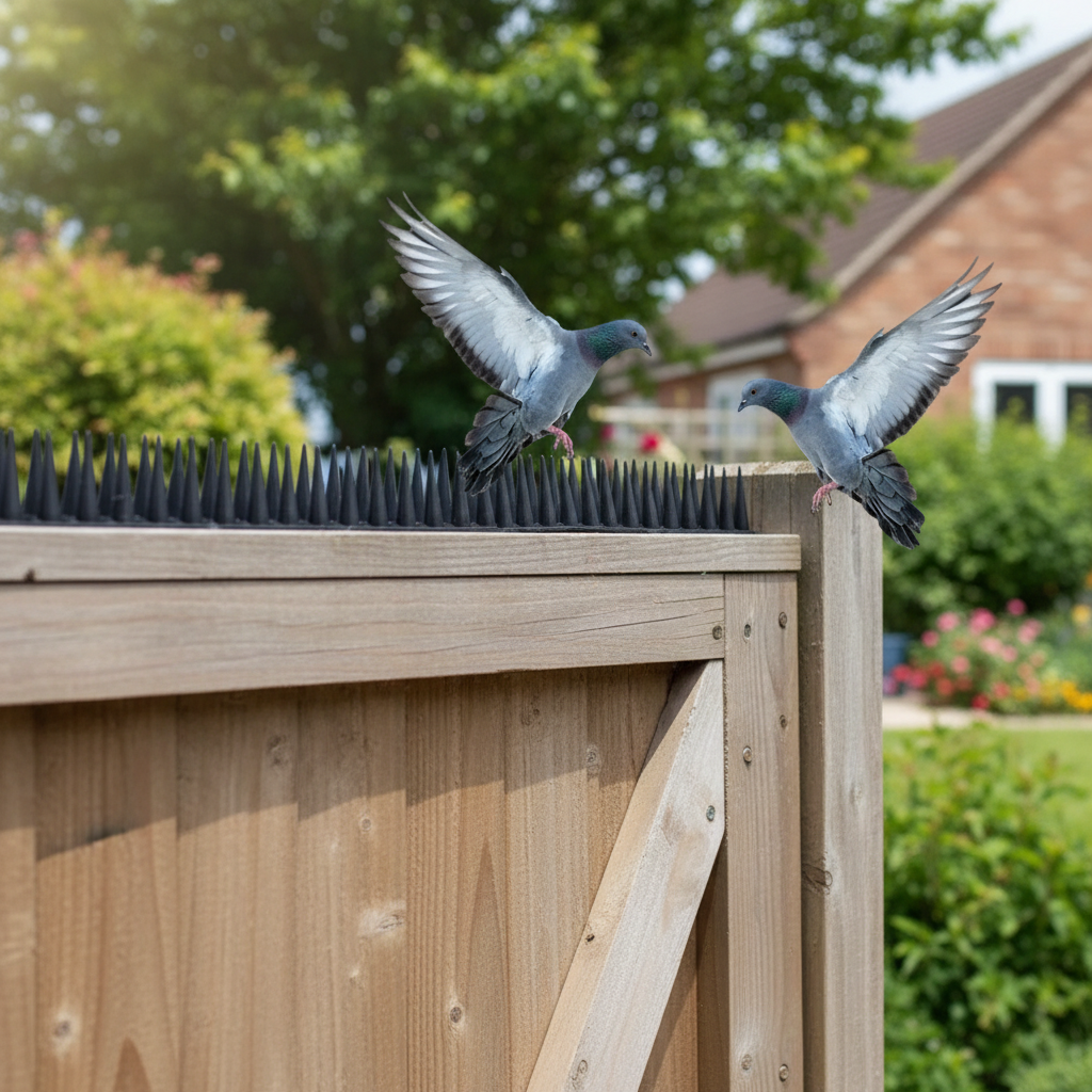 Bird Control Spikes - Plastic & Stainless Steel Deterrent
