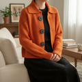 Women's Cotton Cardigan - Elegant Layering Style