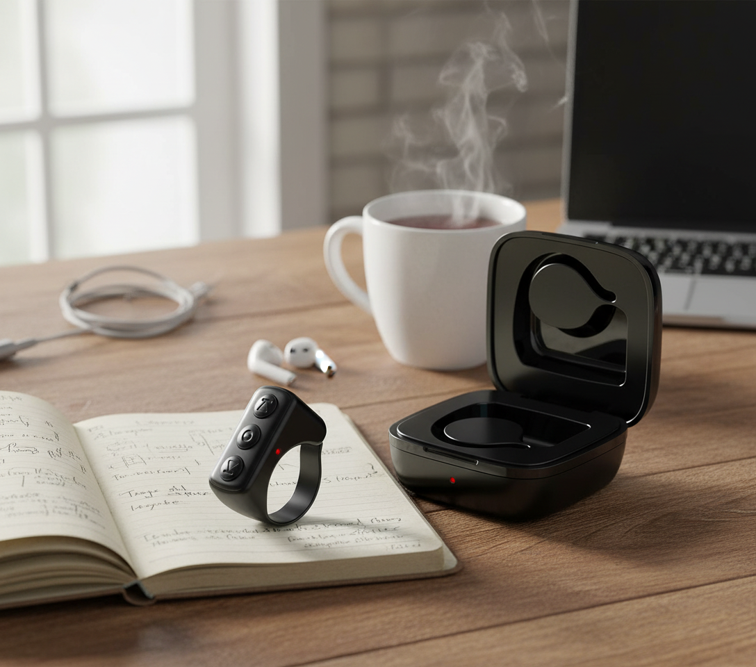 Bluetooth Scrolling Ring Remote Control for TikTok