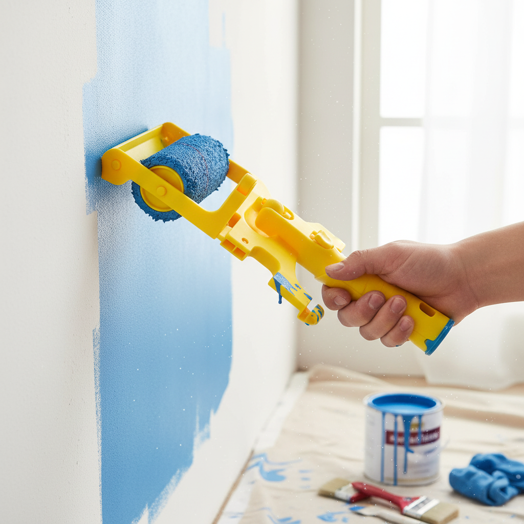 Paint Edge Trimmer - Roller Brush for Straight Lines