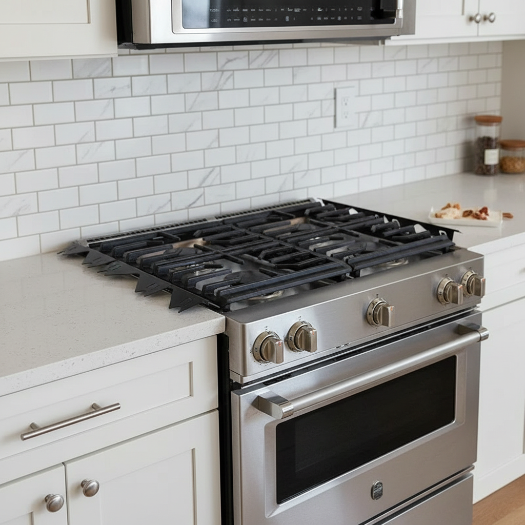Retractable Stove Gap Cover - Telescoping Design