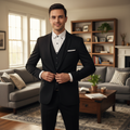 Men's 3-Piece Slim Fit Suit