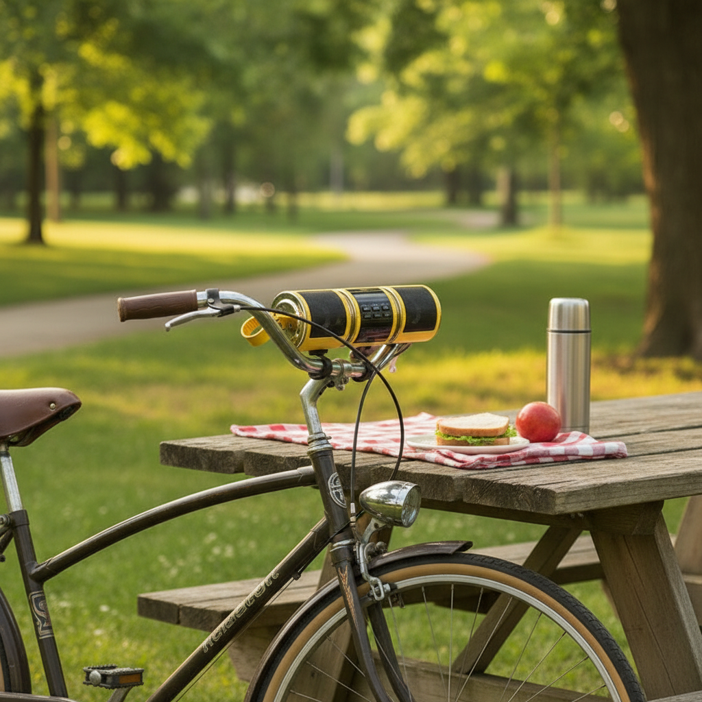 Motorcycle Bluetooth Speaker with FM Radio