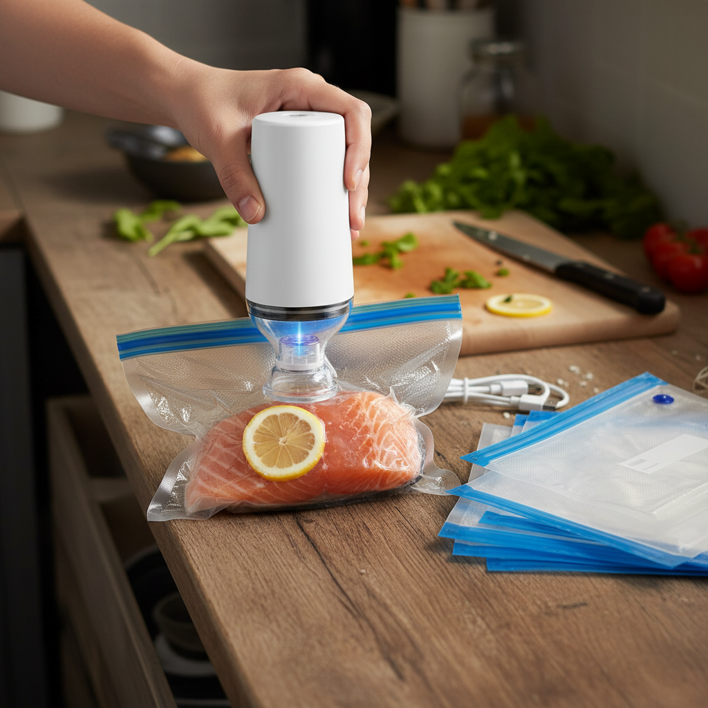 Compact Food Vacuum Sealer