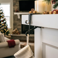 Adjustable Fireplace Stocking Hanger Set