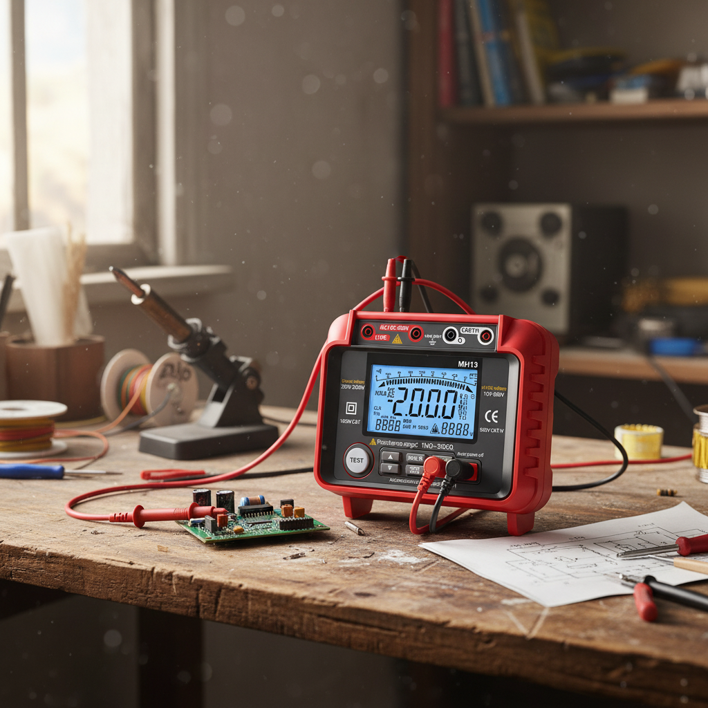 Professional Megohmmeter - Digital Insulation Resistance Tester