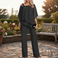 Elegant Cotton Polyester Set for Women