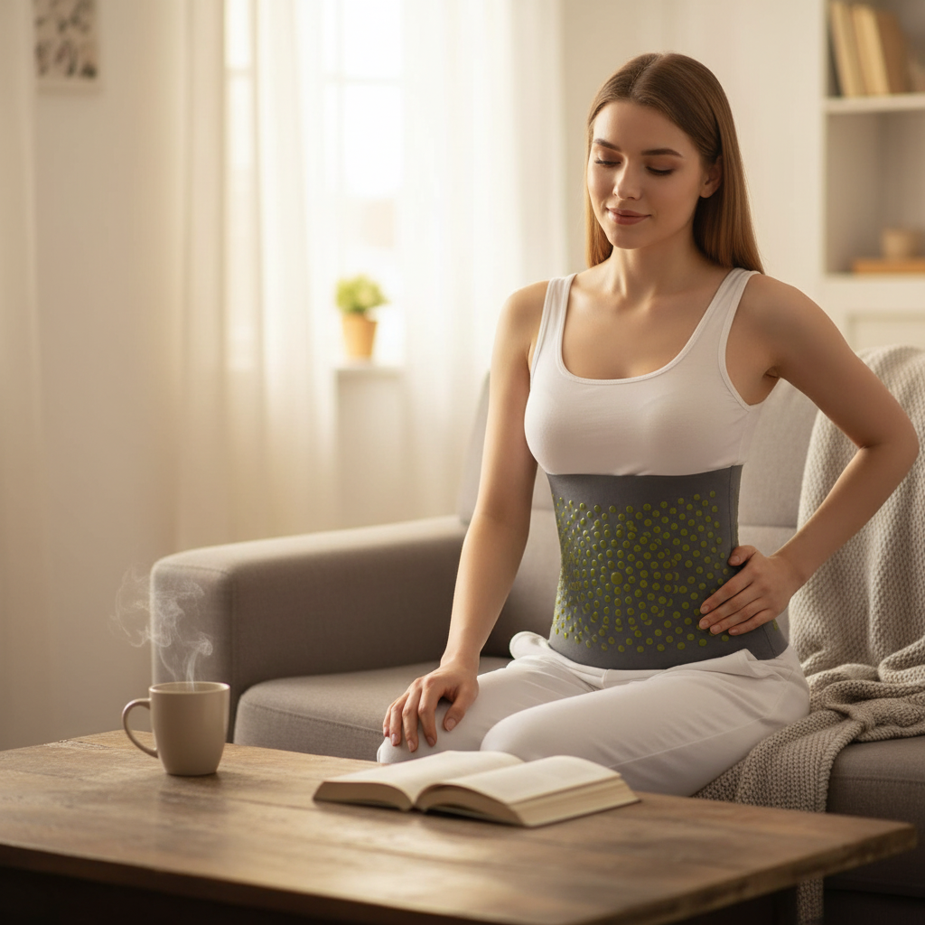 Cashmere Kidney Warmer Belt | Luxury Waist Support